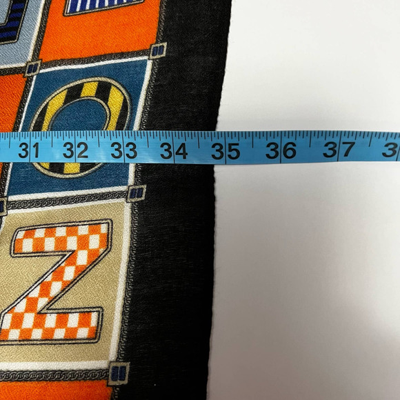 Olivia Mark Scarf 36" X 35" Simulation Silk Female Small Fresh Tie Square - Picture 7 of 7